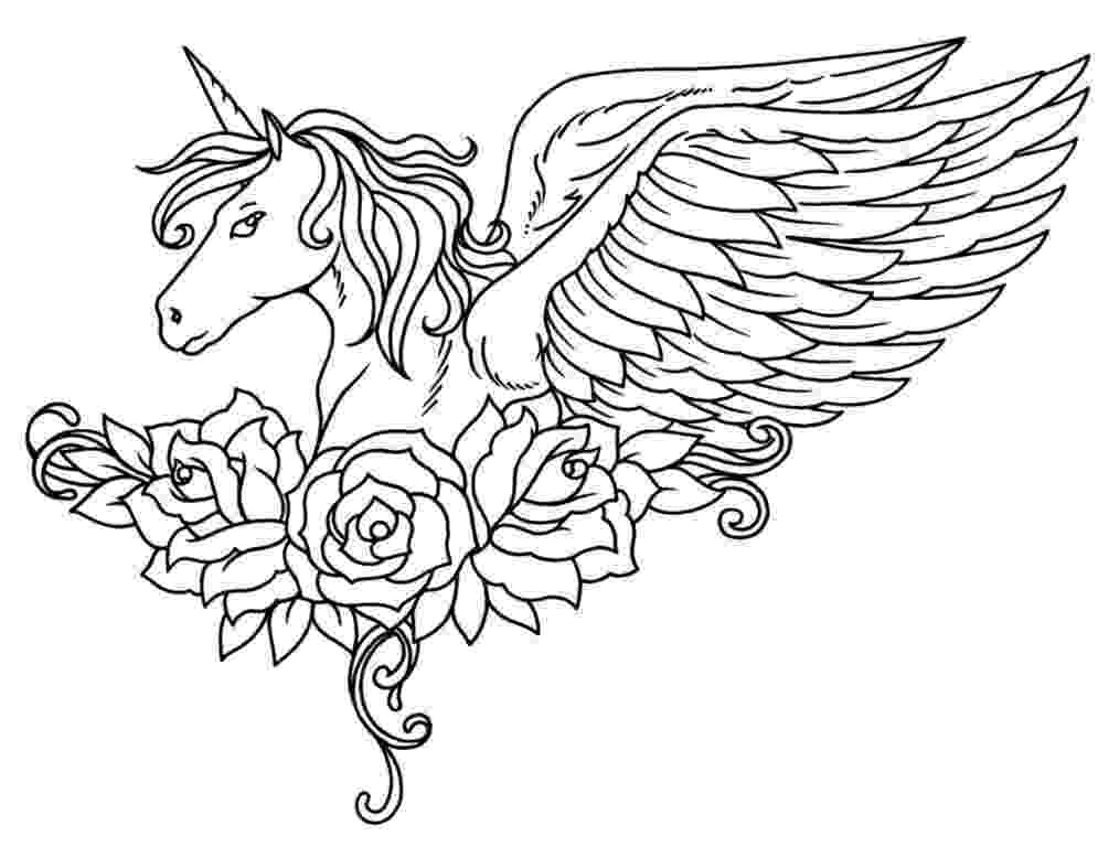 free unicorn pictures to color print download unicorn coloring pages for children free unicorn pictures to color 