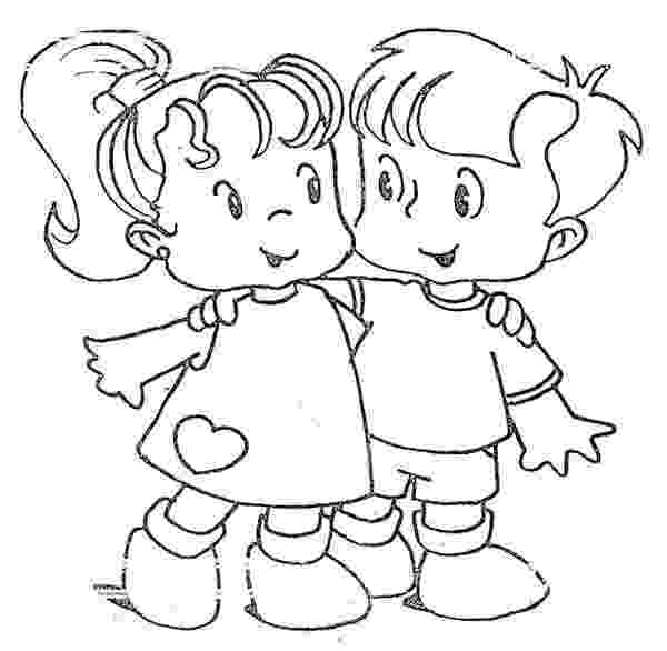 friendship coloring pages friendship coloring pages for preschool coloring pages coloring friendship pages 