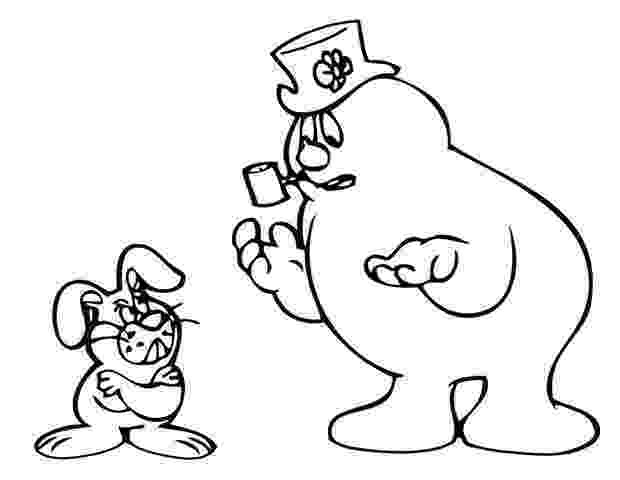 frosty coloring pages free printable frosty the snowman coloring pages best coloring frosty pages 