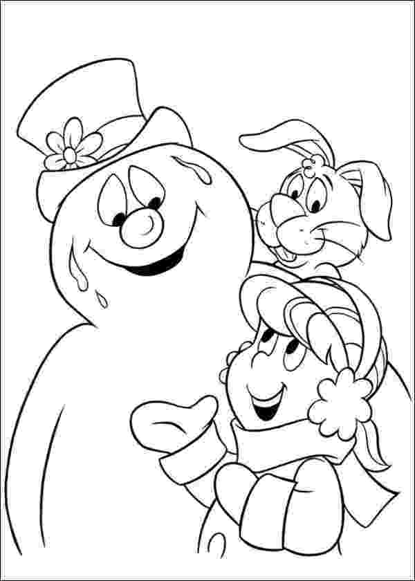 frosty coloring pages free printable frosty the snowman coloring pages best coloring pages frosty 