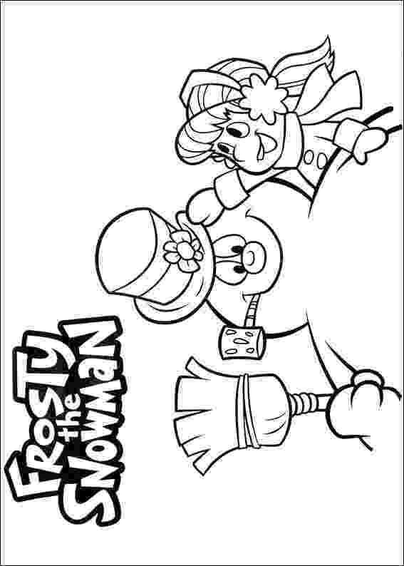 frosty coloring pages frosty and hocus focus are upset coloring pages frosty pages coloring 