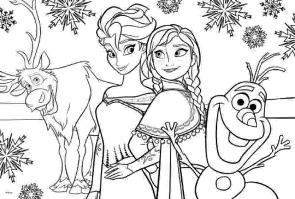 frozen color pages coloring pages on pinterest frozen coloring pages pages frozen color 