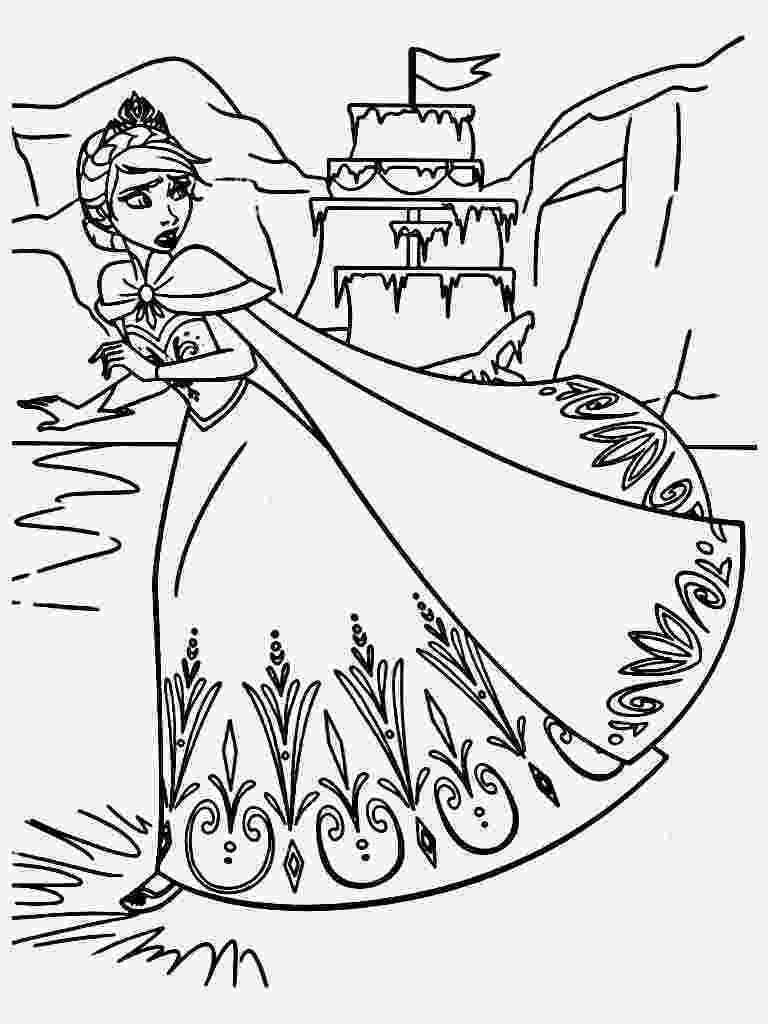 frozen coloring pages free coloring page world frozen portrait pages free coloring frozen 