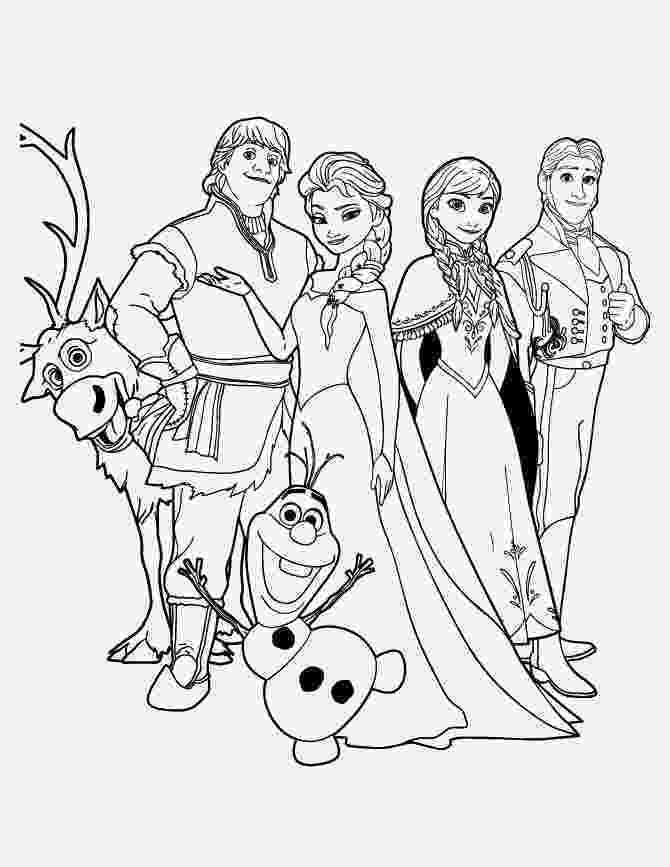 frozen images to color disney coloring pages momjunction color frozen images to 