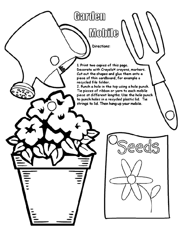 gardening colouring pages garden mobile crayolacomau colouring gardening pages 