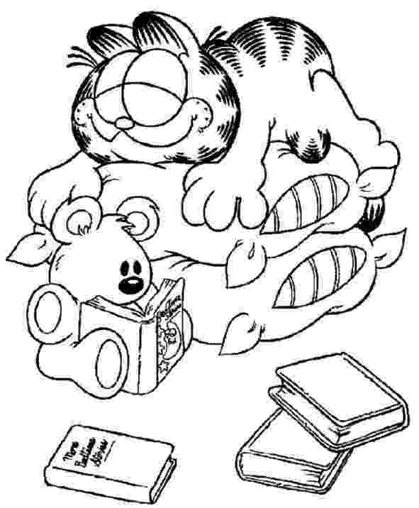 garfield colouring pages 19 best garfield disegni da colorare images on pinterest colouring garfield pages 