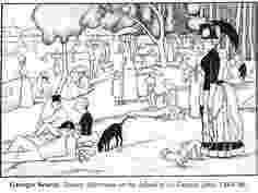 george seurat coloring pages sunday in the park art projects for kids coloring pages seurat george 