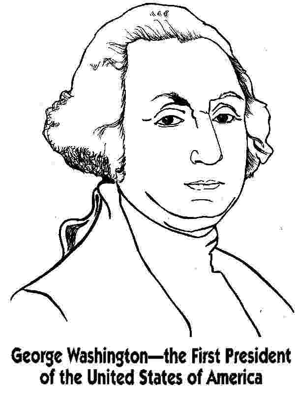 george washington coloring pages printable printable george washington coloringpage printable george washington pages coloring 