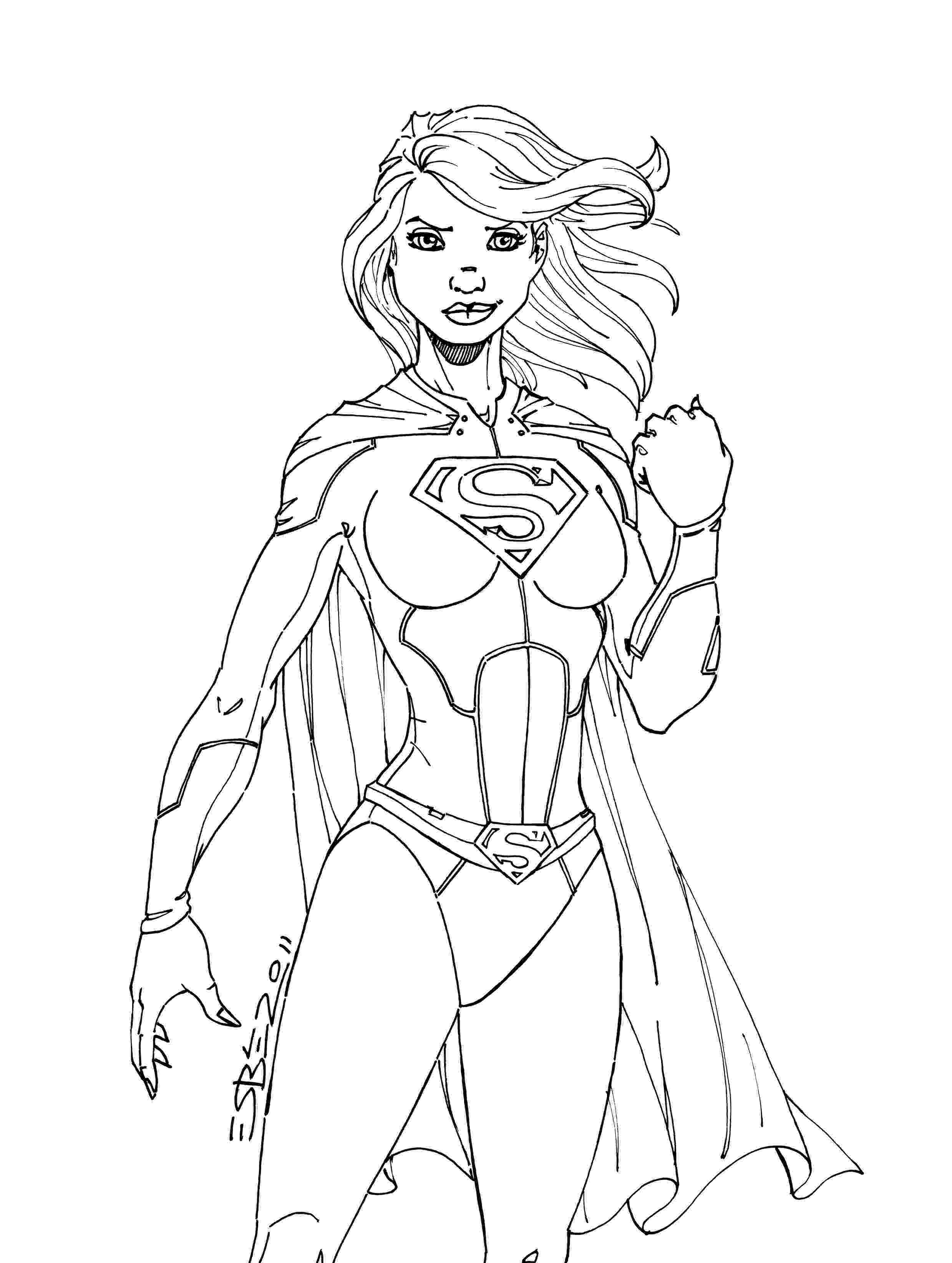 girl coloring sheets supergirl coloring pages to download and print for free girl coloring sheets 