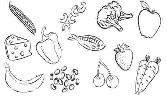 healthy food coloring pages check it out dancing donuts in kindergarten coloring pages healthy food 