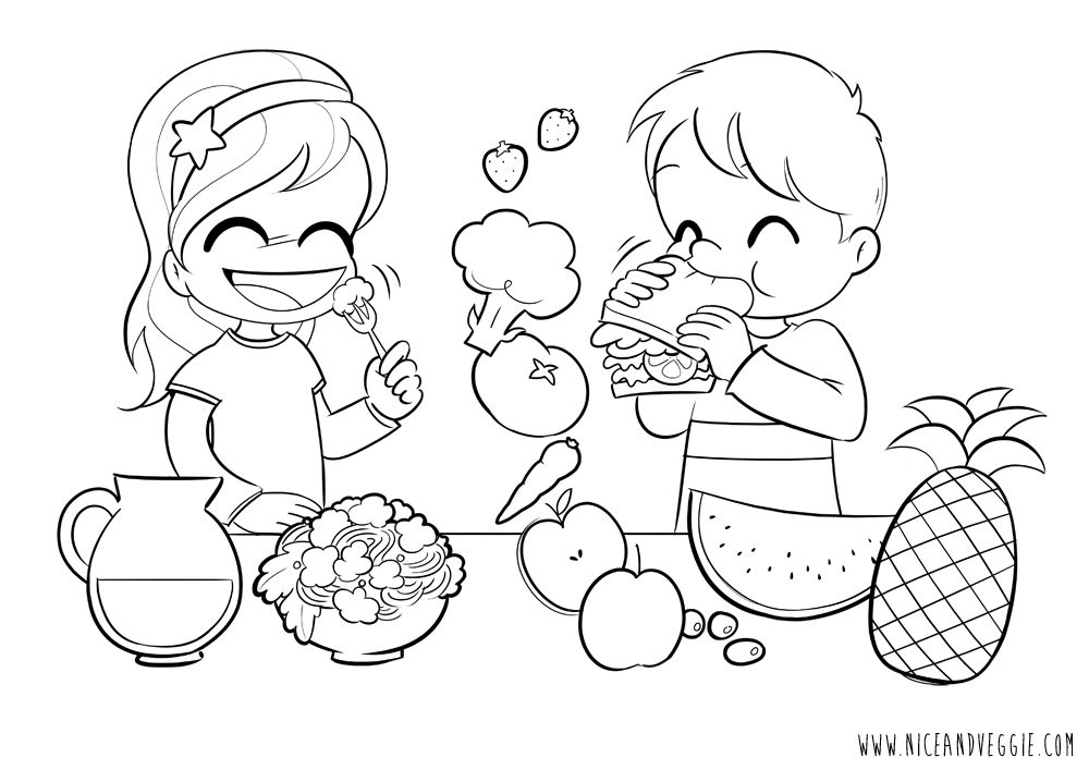 healthy food coloring pages list healthy food coloring page kids coloring pages pages food healthy coloring 