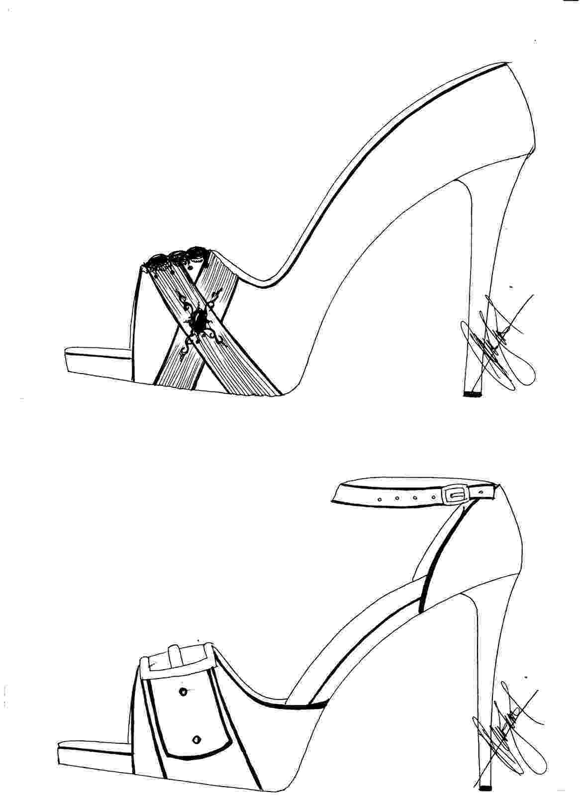 heels sketch hafiz39s fashion sketching high heel sketches sketch heels 1 1