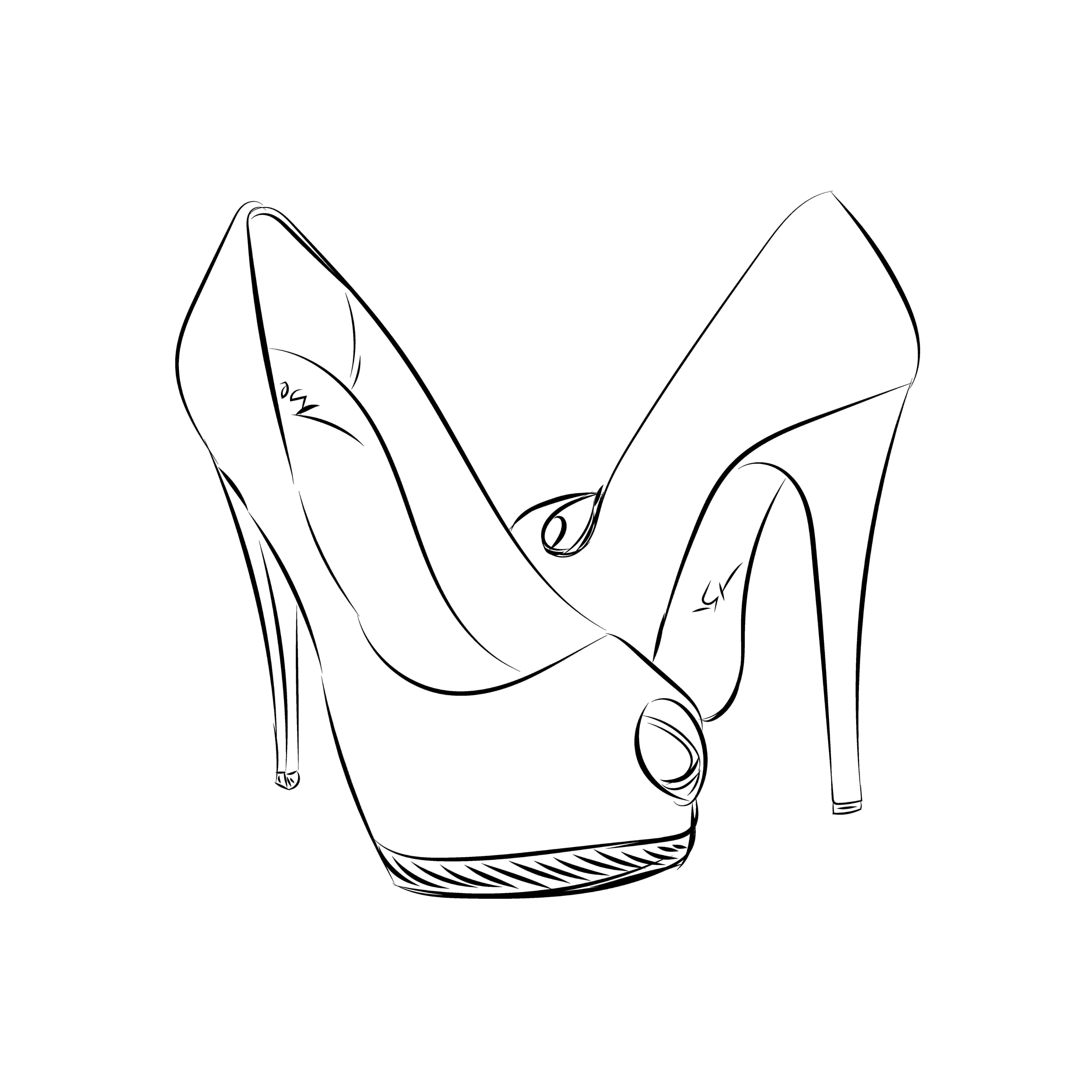 heels sketch hafiz39s fashion sketching high heels sketches heels sketch 