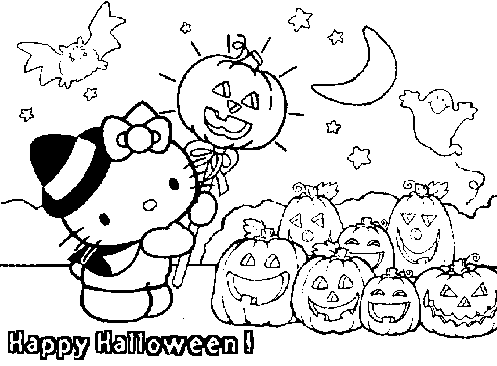 hello kitty fall coloring pages hello kitty happy halloween coloring pages free internet fall kitty pages hello coloring 