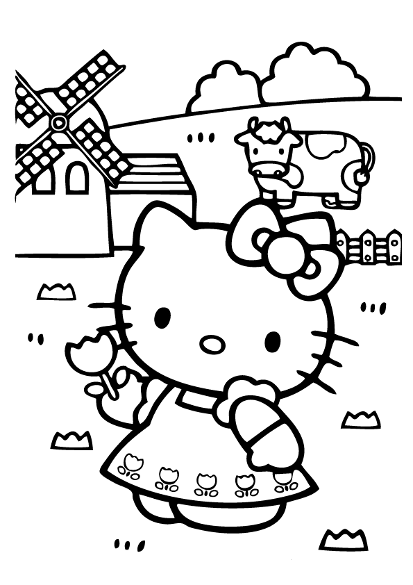 hello kitty thanksgiving hello kitty coloring pages allkidsnetworkcom hello kitty thanksgiving 