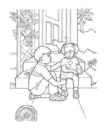 helping coloring page girl helping coloring sheets pinterest page coloring helping 