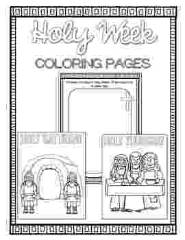 holy week pictures to colour holy week coloring pages by countless smart cookies tpt to holy pictures week colour 