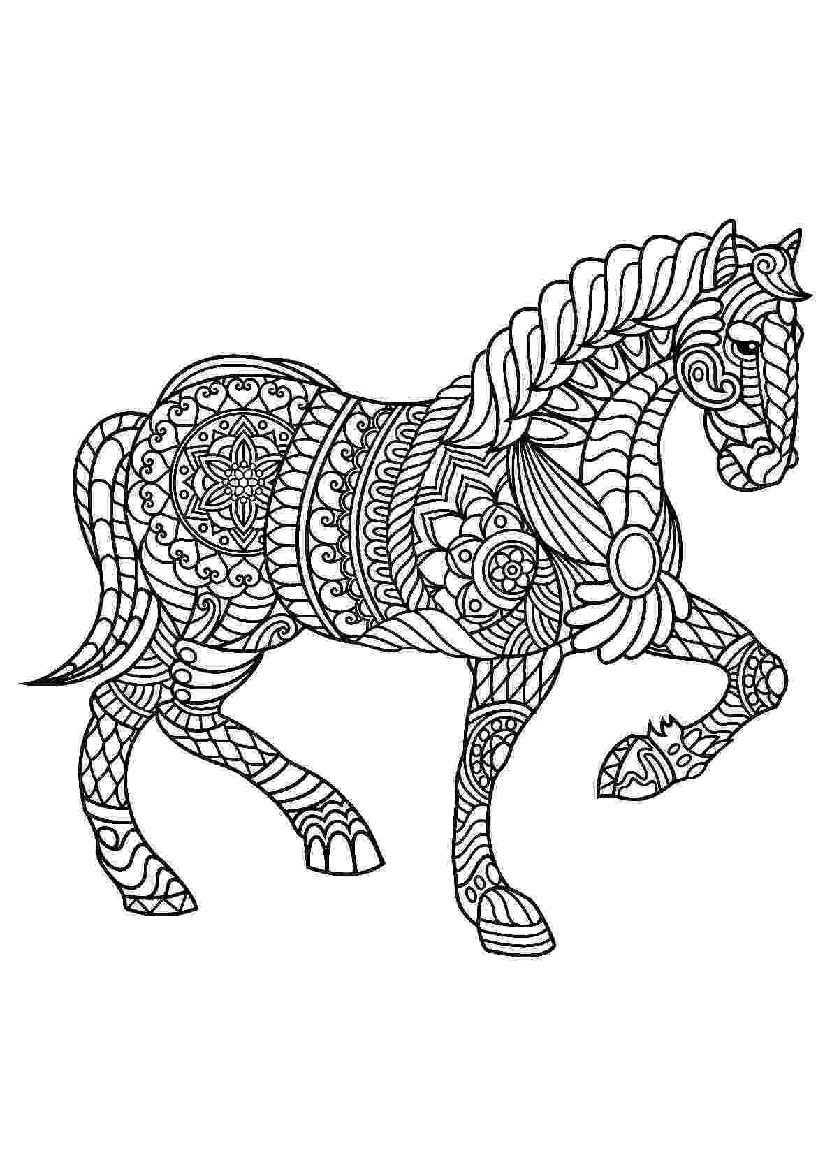 horse coloring sheets free printable horse free to color for children trotting horse horses printable free sheets horse coloring 