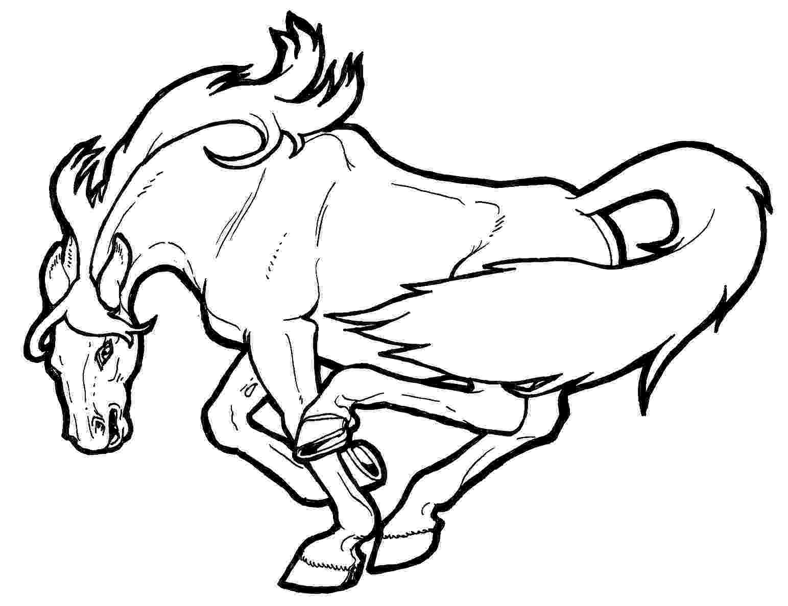 horses printable coloring pages free horse coloring pages coloring horses pages printable 