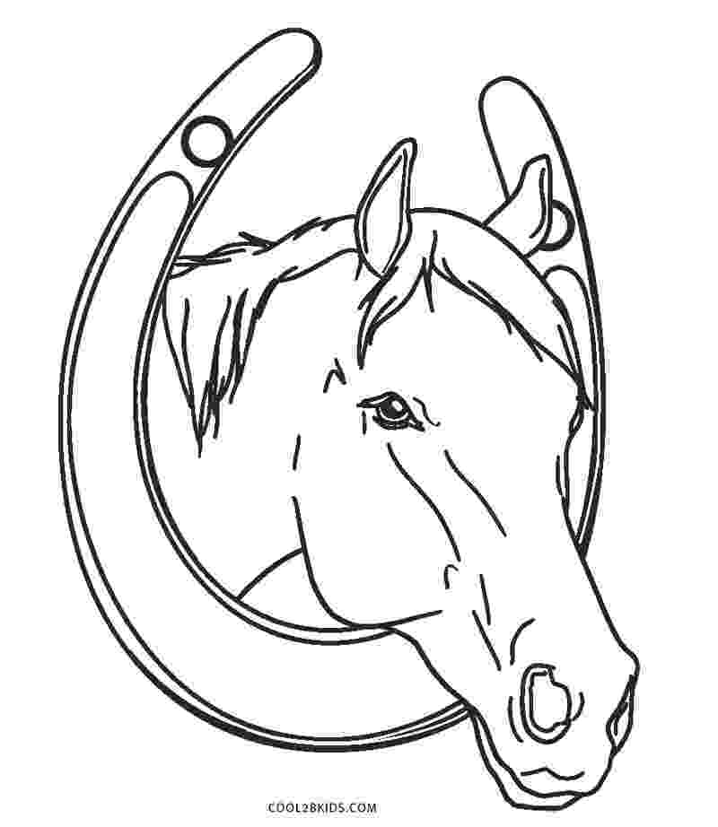 horseshoe coloring page free printable horse coloring pages for kids cool2bkids horseshoe coloring page 