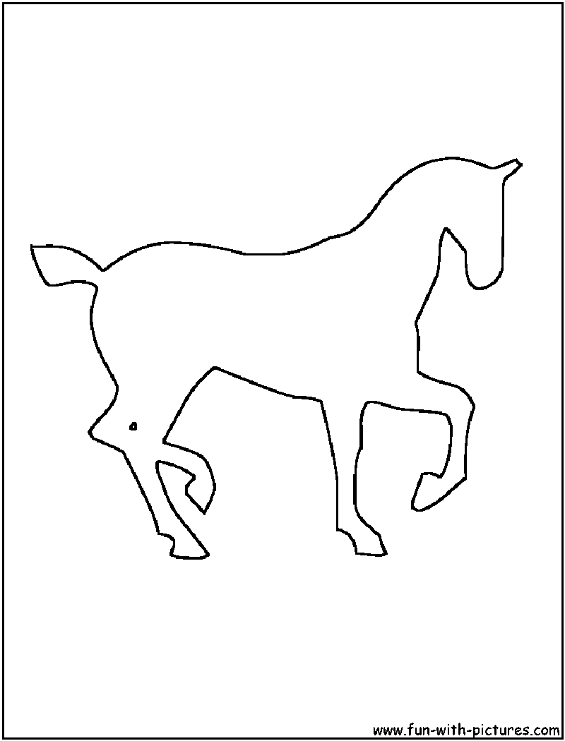 horseshoe coloring page free printable horse coloring pages for kids cool2bkids horseshoe page coloring 