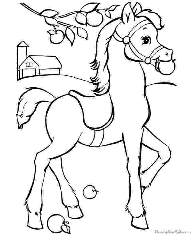 horseshoe coloring page horse coloring pages for kids coloring pages for kids page horseshoe coloring 