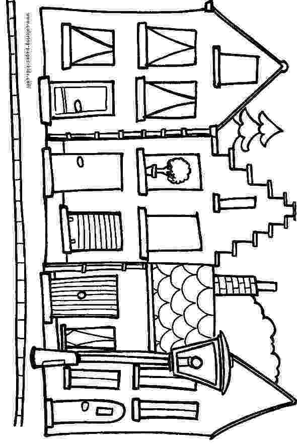 houses to color dutch city houses coloring page quilting houses barns color to houses 