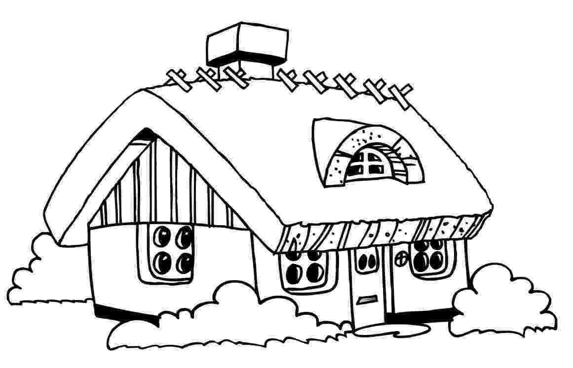 houses to color free printable house coloring pages for kids color houses to 1 2