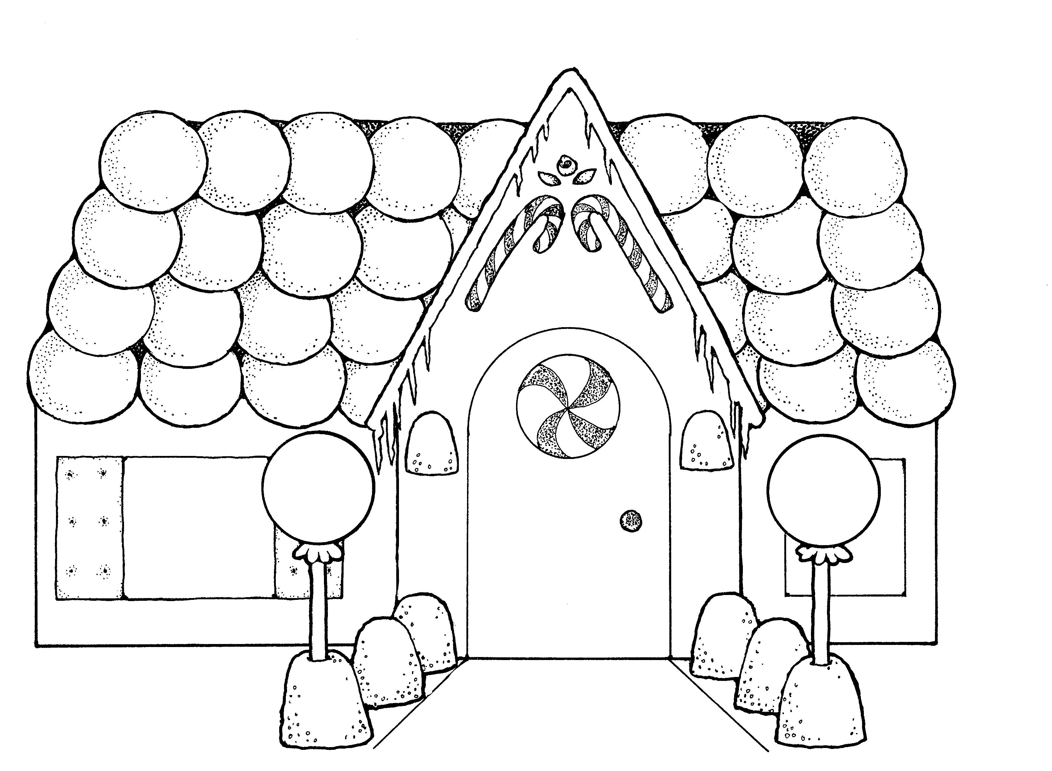 houses to color free printable house coloring pages for kids houses to color 1 1