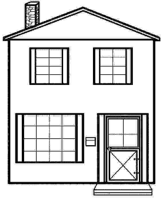 houses to color free printable house coloring pages for kids houses to color 1 2