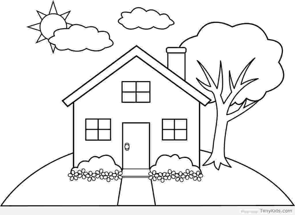 houses to color scary haunted house coloring pages download and print for free color to houses 