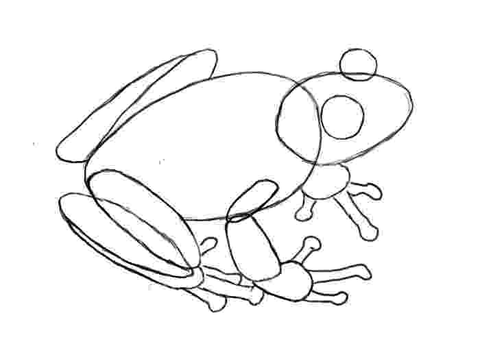 how to a frog how to draw a christmas frog step by step christmas how frog a to 
