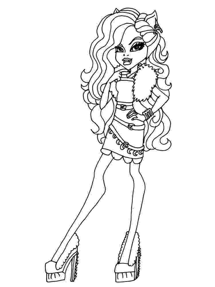 howleen wolf coloring pages monster high howleen wolf coloring page team colors coloring wolf pages howleen 