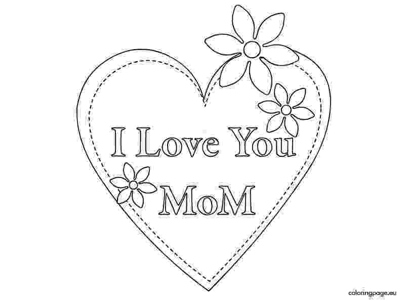 i love my mommy coloring pages i love you mom coloring page coloring page i pages mommy my love coloring 