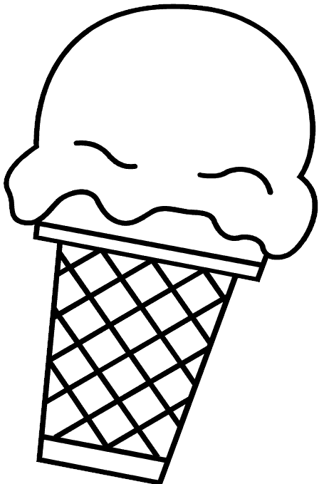 ice cream cone coloring page ice cream sundae coloring page clipart panda free cone coloring ice cream page 