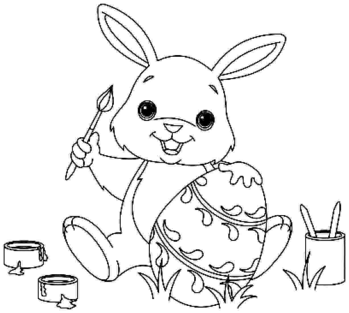images of rabbits to color free printable rabbit coloring pages for kids color of images rabbits to 