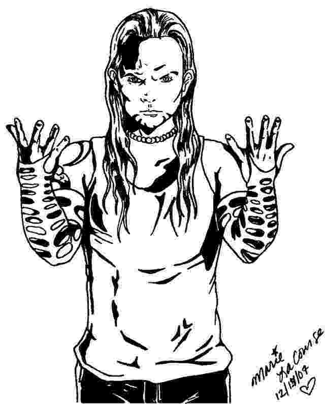 jeff hardy coloring pages coloring pages of wwe wrestlers coloring home jeff hardy pages coloring 