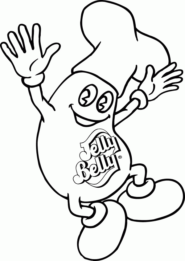 jelly bean coloring page printable white beans coloring page free printable coloring pages bean printable jelly coloring page 