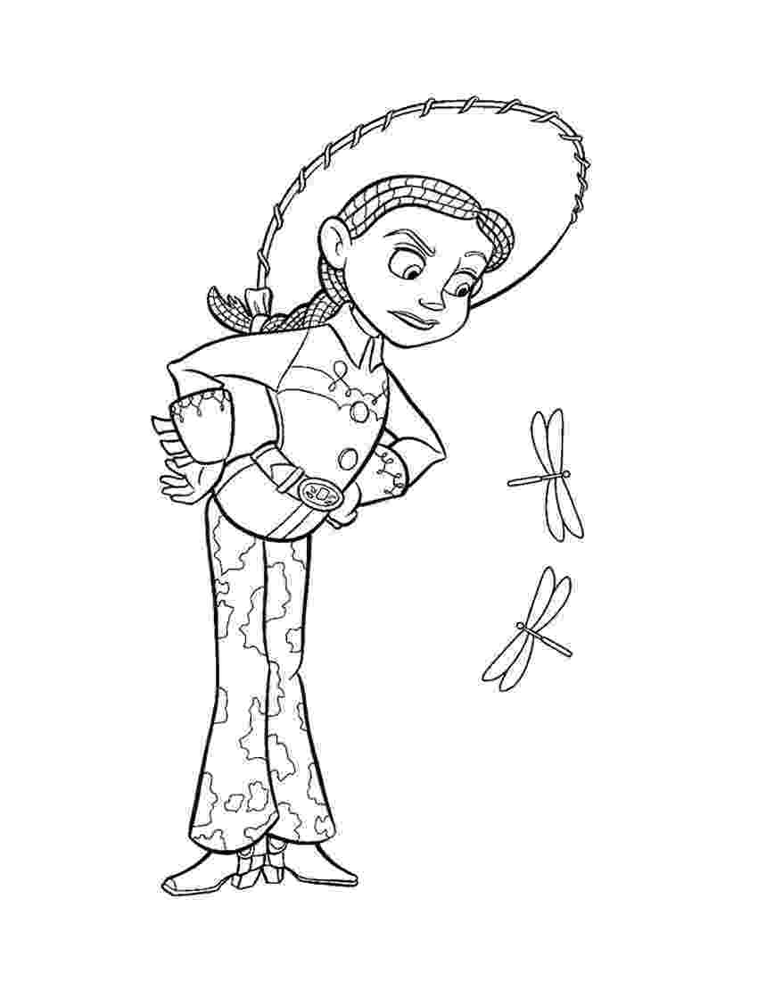 jessie toy story coloring pages free printable toy story coloring pages for kids toy coloring pages jessie story 