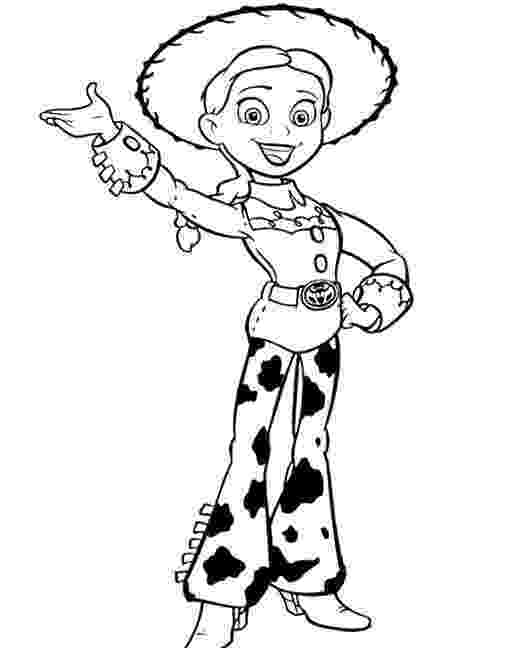jessie toy story coloring pages free printable toy story coloring pages for kids toy jessie pages story coloring 