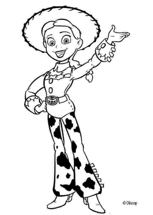 jessie toy story coloring pages jessie coloring pages to download and print for free story pages jessie toy coloring 