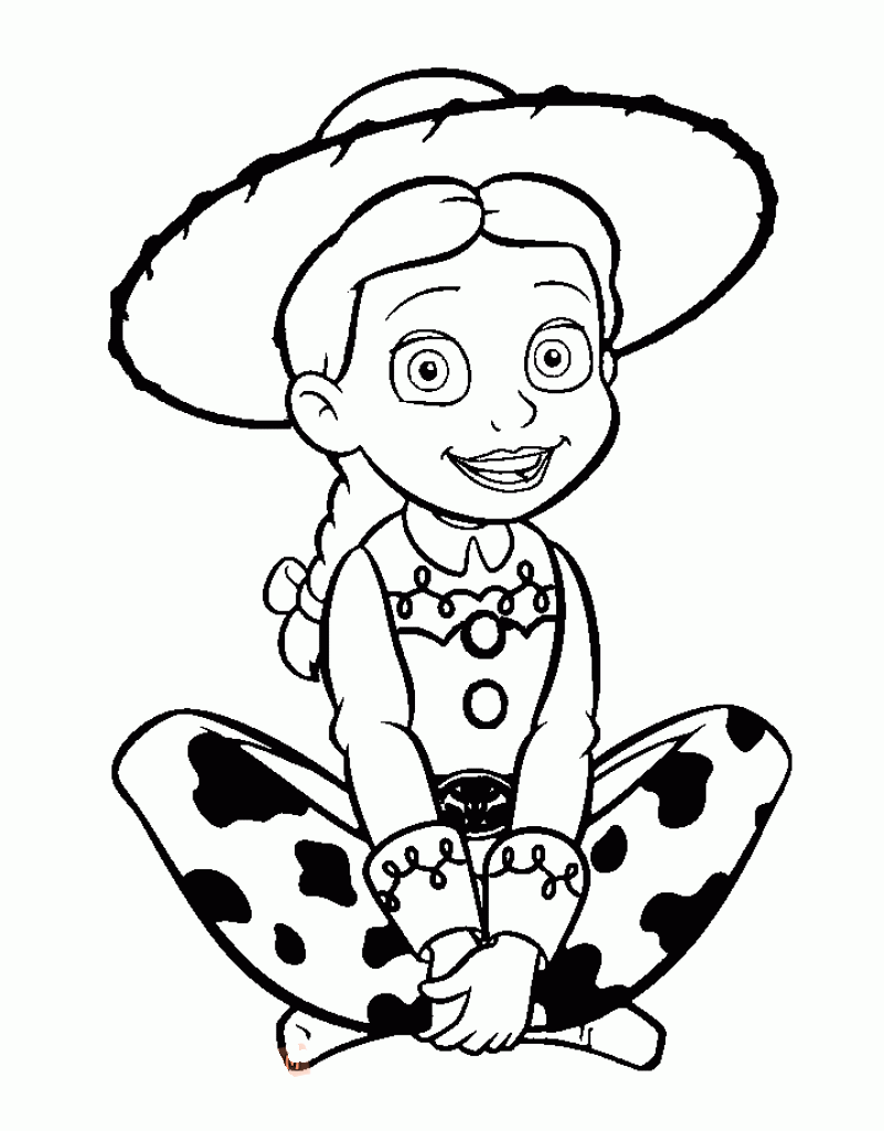 jessie toy story coloring pages toy story jessie coloring page story coloring jessie pages toy 