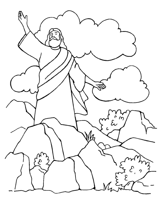 jesus temptation coloring sheet jesus was tempted by satan but did not give in to coloring jesus temptation sheet 
