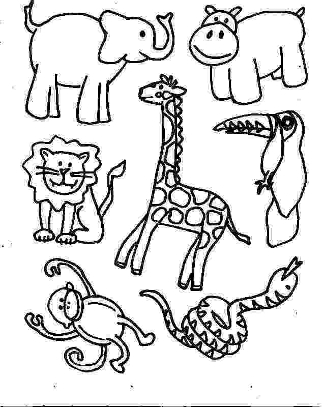 jungle animal coloring book pages jungle coloring pages jungle coloring pages animal pages coloring jungle animal book 
