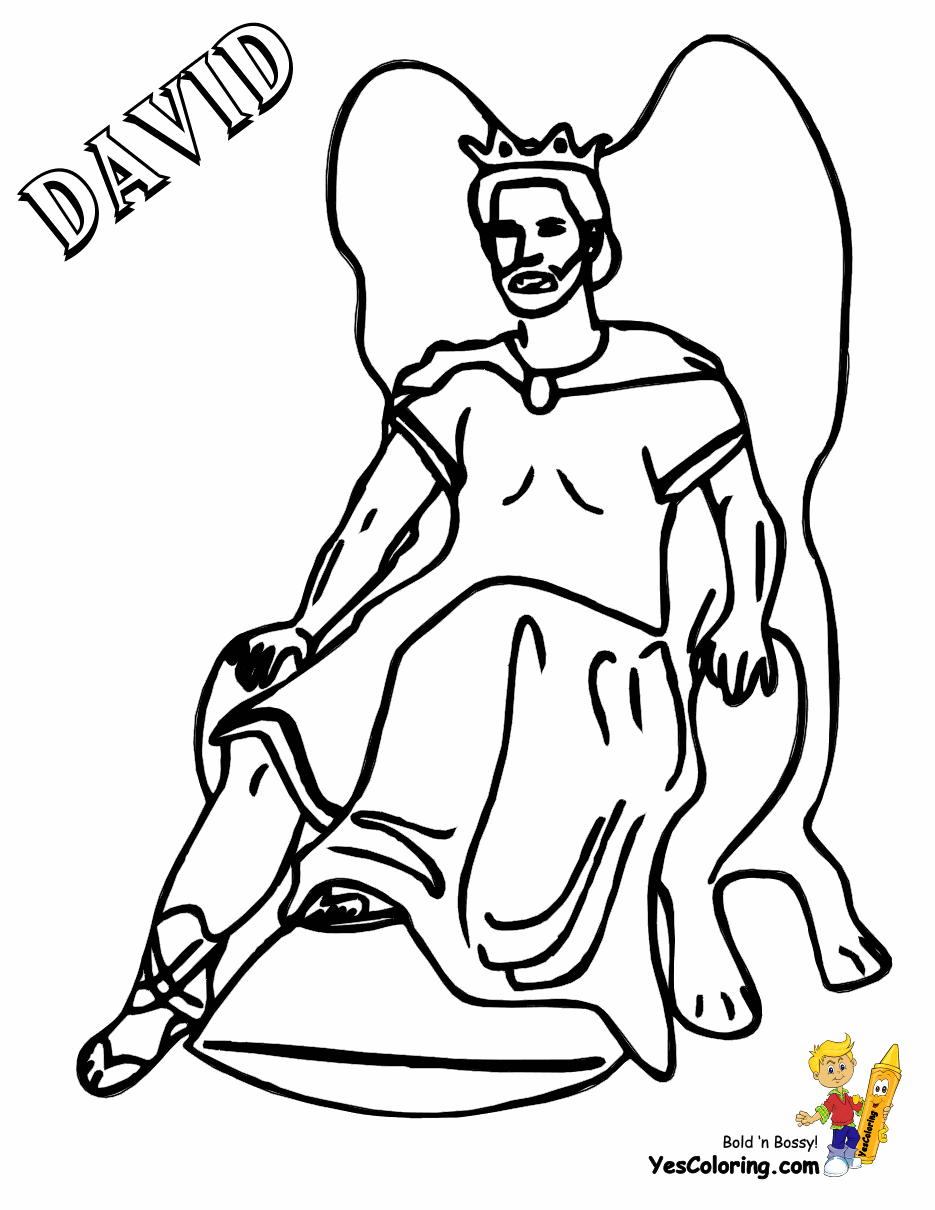 king david coloring sheet samuel anoints david as king cartoon coloring page king coloring sheet david 