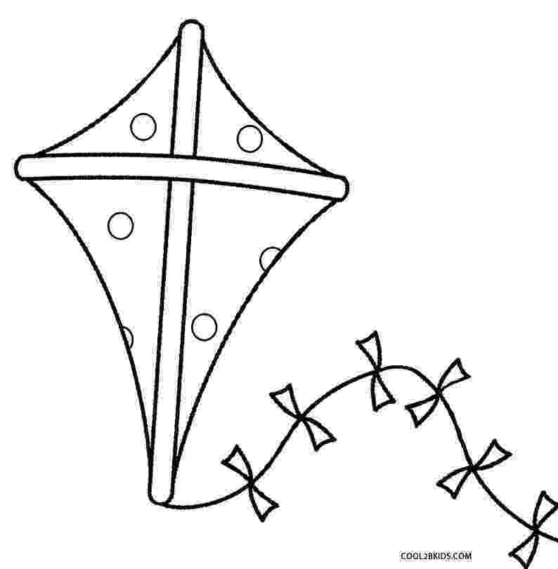 kite coloring page high flying kite shape paper coloring sheet with lines for page coloring kite 
