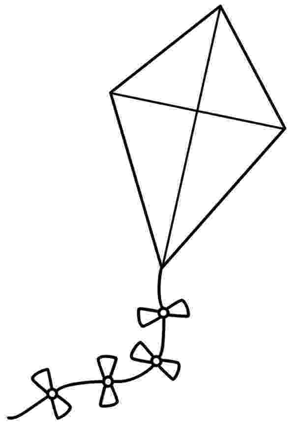 kite coloring page kite coloring pages 360coloringpages kite coloring page 