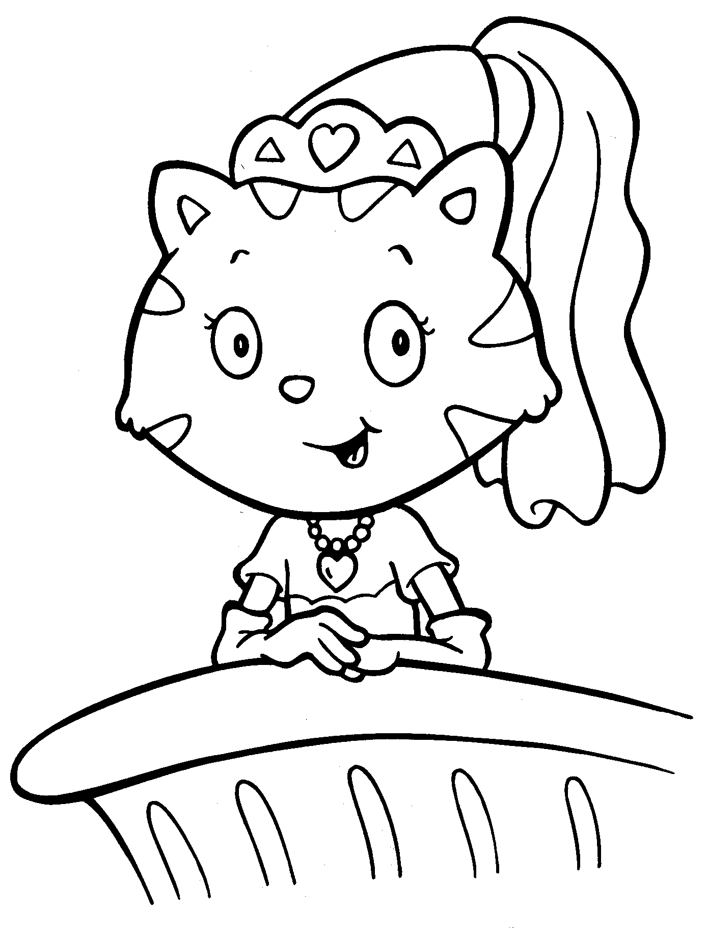 kitten color pages free printable cat coloring pages for kids pages kitten color 