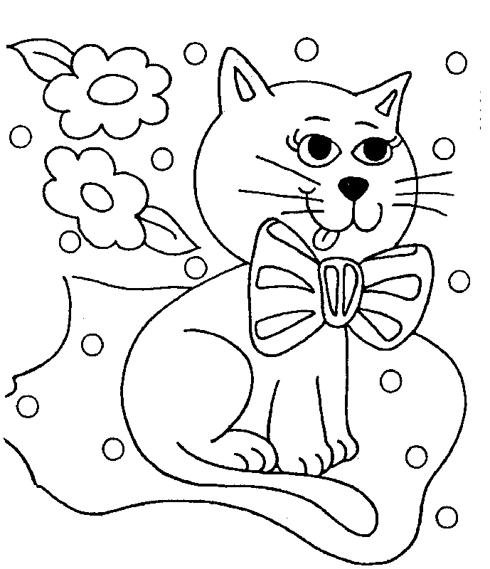 kitty cat pictures to color free printable kitten coloring pages for kids best pictures kitty to color cat 