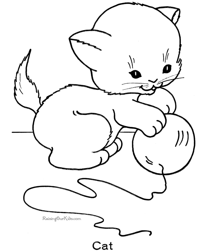 kitty cat pictures to color kitten coloring pages best coloring pages for kids pictures color to kitty cat 